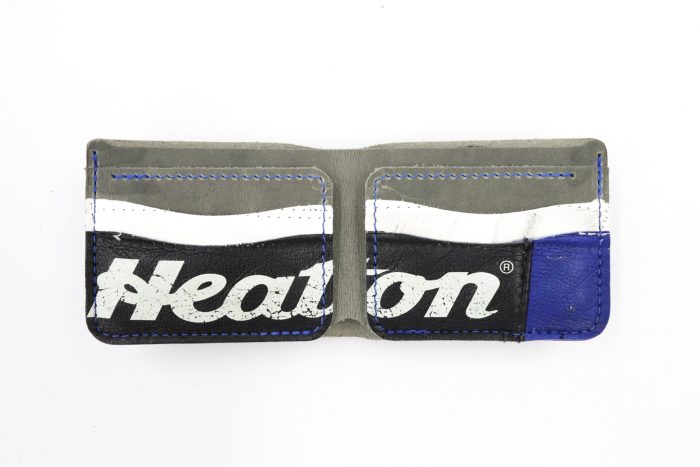 Heaton Helite Blue 6 Slot Bi-Fold Wallet