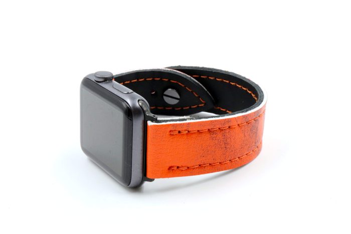 Heaton M2000 Glove Orange iWatch Band
