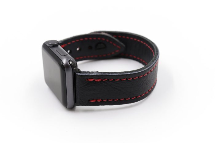 Hurricane Watch Glove 1 White/Red/Black iWatch Band