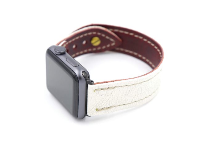 Kachina Collection White/Maroon iWatch Band
