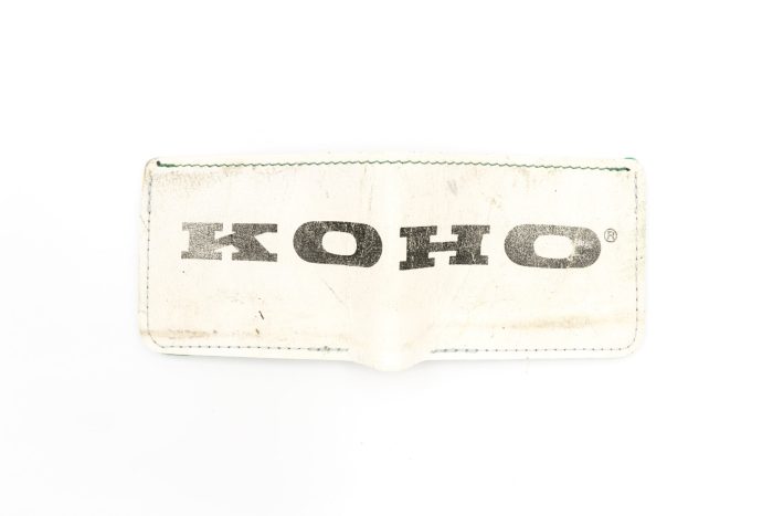 Koho Vintage Green 6 Slot Bi-Fold Wallet