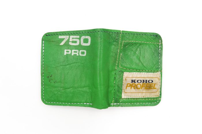 Koho Vintage Green 6 Slot Square Wallet