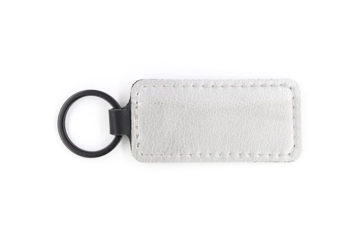 Los Angeles Silver Keychain
