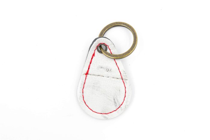 Legacy Collection White Keychain