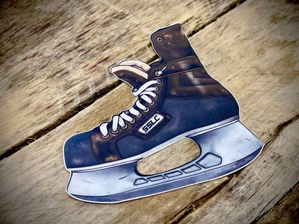 Lace 'Em Up Decal