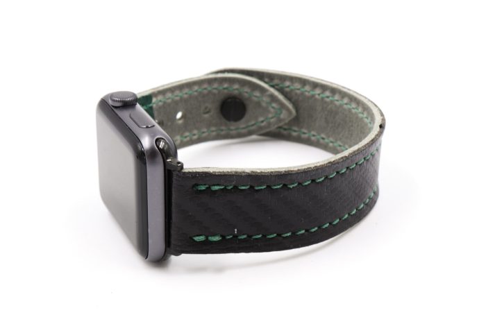 Lone Star Collection Green/Black iWatch Band