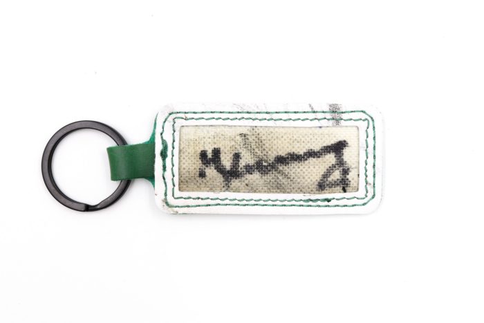 Lone Star Collection White Keychain
