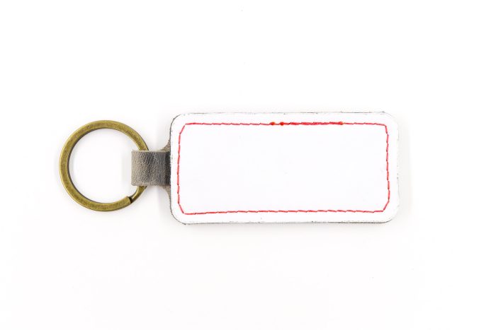 Las Vegas White Keychain