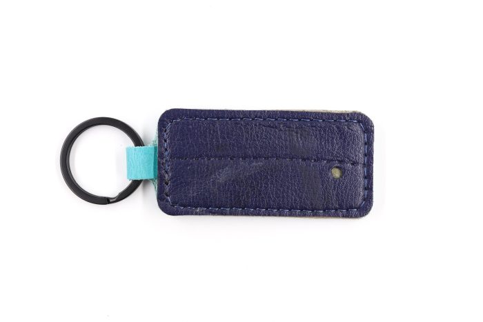 Maine Blue Keychain