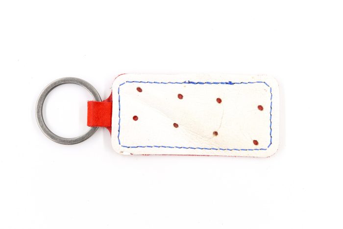 Montreal White Keychain