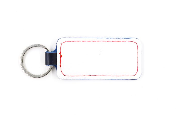 Montreal White Keychain