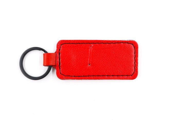 New Jersey Red Keychain