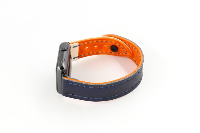 New York Navy/White iWatch Band