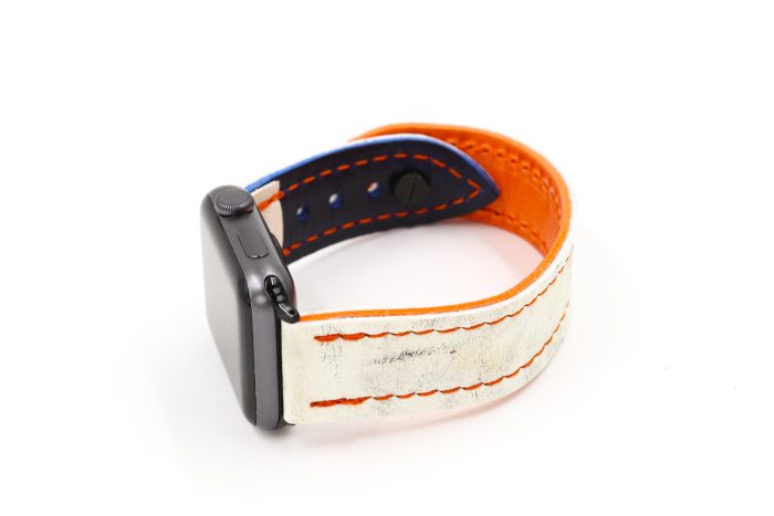 New York 1 White iWatch Band