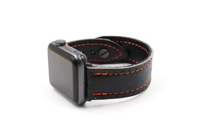 Omaha Collection Black/Orange iWatch Band