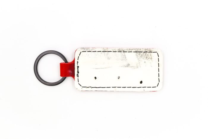 Ottawa 1 White Keychain