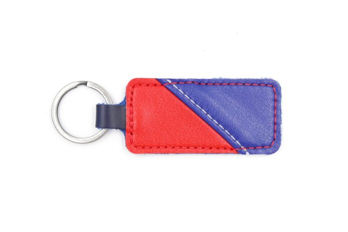 Pride of Canada Glove 1 Red/Blue Keychain