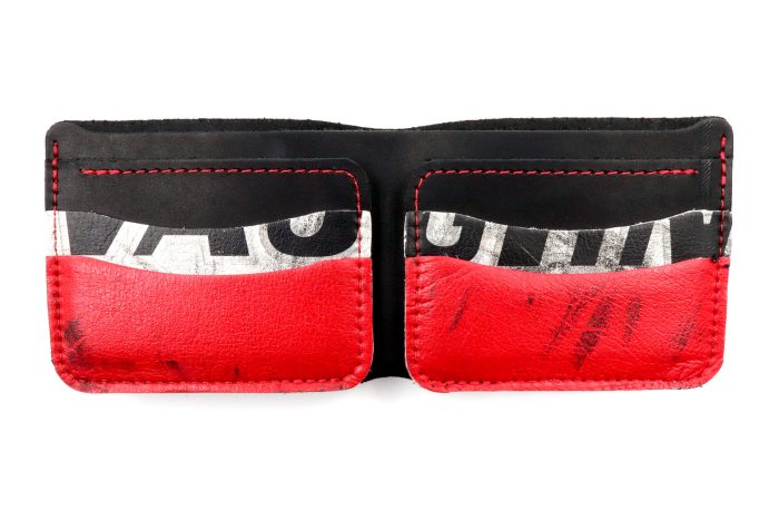 Red Alert Blocker Collection 6 Slot Bi-Fold Wallet