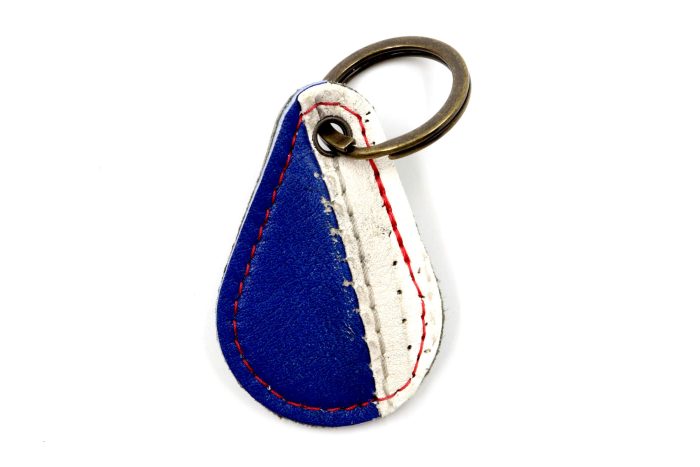 Revolution Collection Blue/White Keychain