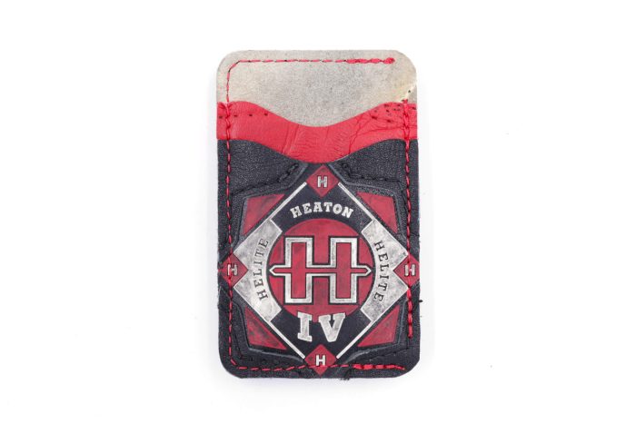 Red Helite IV 3 Slot Money Clip