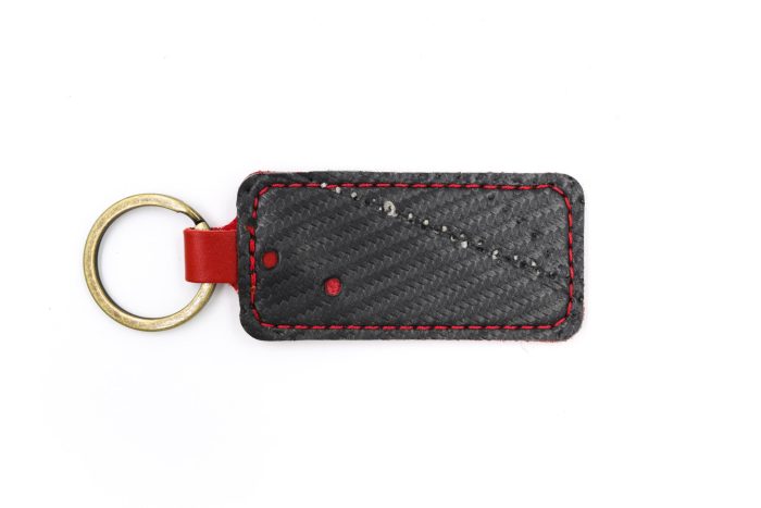 Sin City Black on Red Keychain