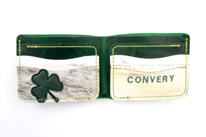 Shamrock Collection Blocker 6 Slot Bi-Fold Wallet