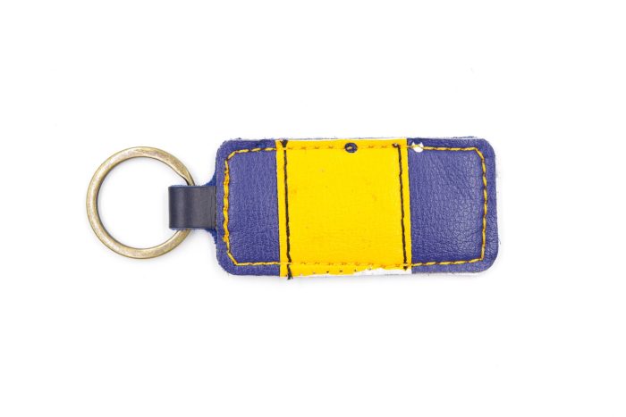 Singing The Blues Glove 1 Blue/Yellow Keychain