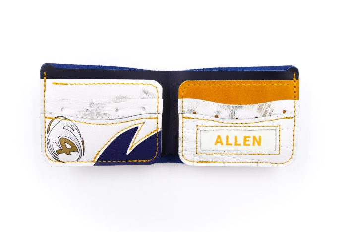 Singing The Blues Glove 1 6 Slot Bi-Fold Wallet