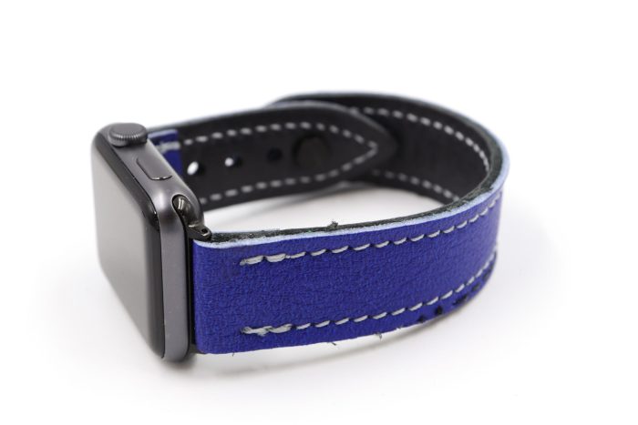 Thunder and Lightning Glove 1 Blue iWatch Band