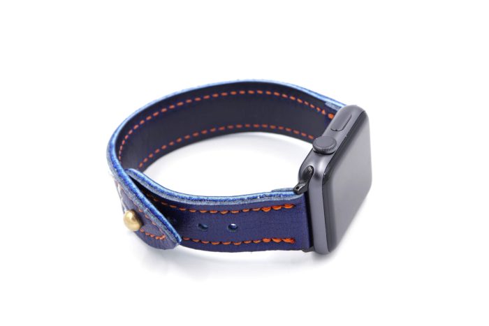 The Cat Pad Collection Navy iWatch Band
