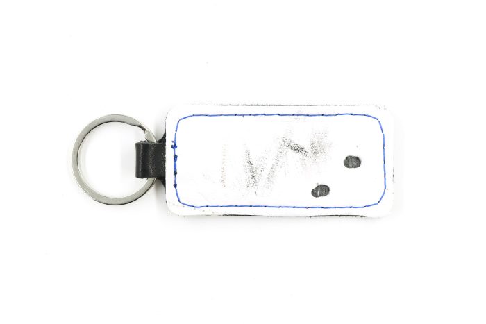 Toronto White Keychain