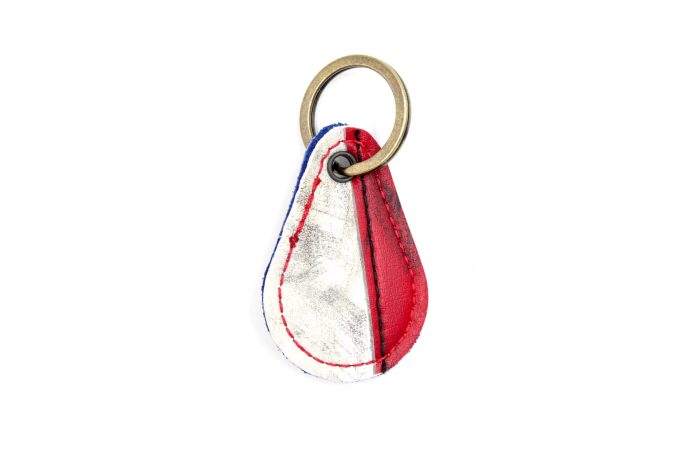 USA Collection Blocker White/Red Legacy Keychain