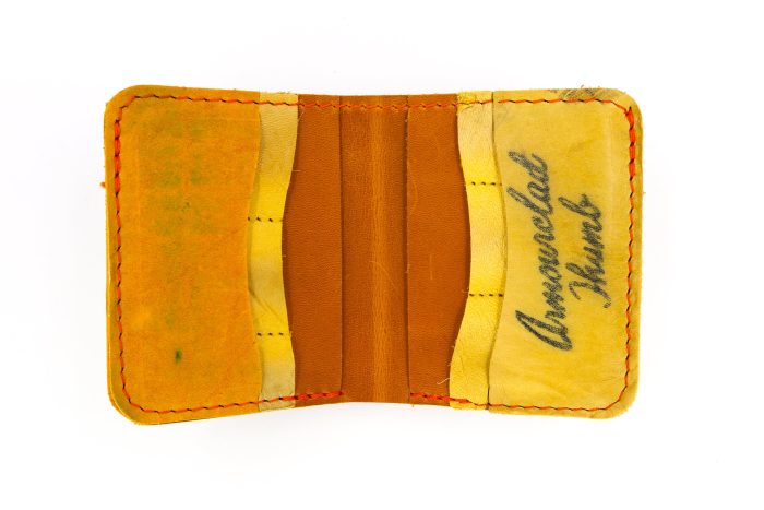Vintage Jr Coaching Gloves 6 Slot Square Wallet