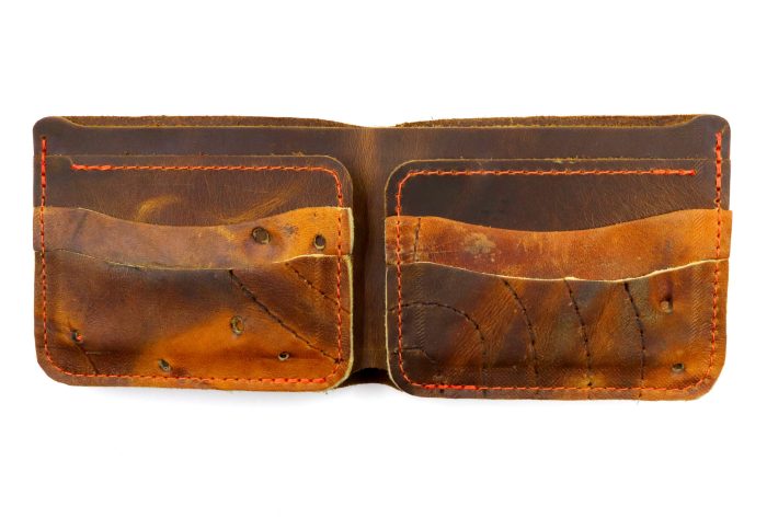 Vaughn Glove Vintage 6 Slot Bi-Fold Wallet