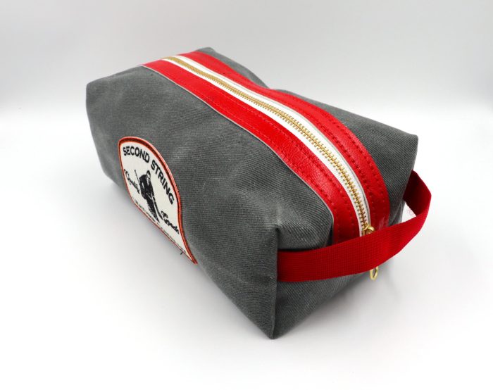 Vaughn - Howard Series Red Bathroom Bag