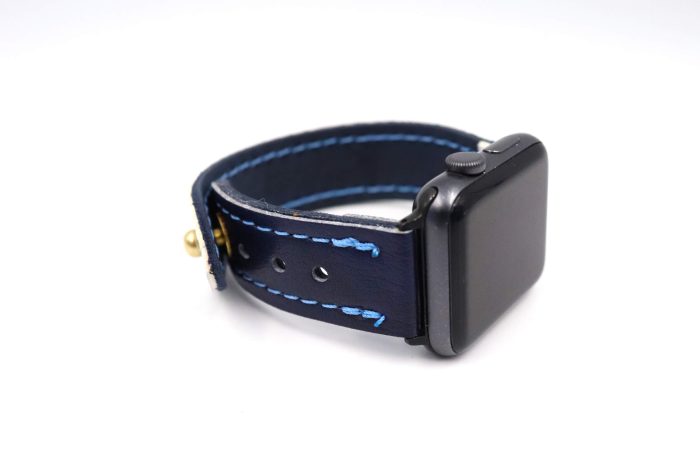 Vaughn Velocity Blocker White/Navy iWatch Band