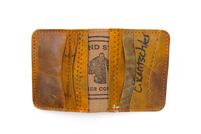 Vintage Vaughn Collection 6 Slot Square Wallet