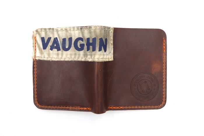 Vintage Vaughn Collection 6 Slot Square Wallet