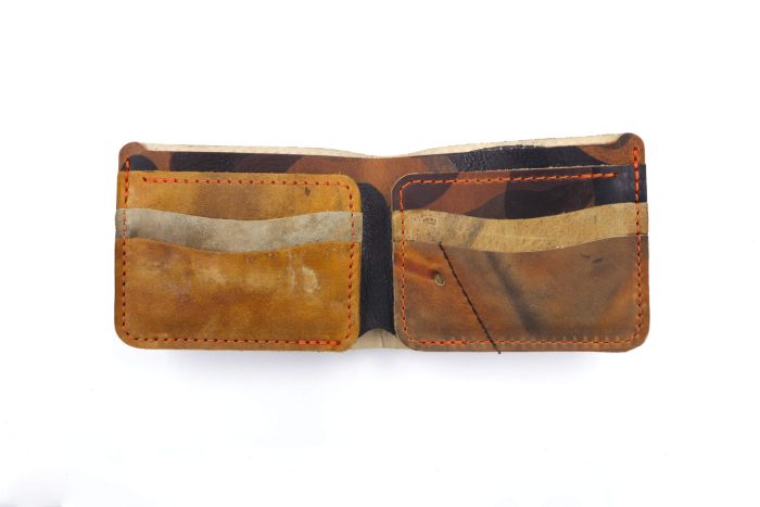 Vaughn Vintage Glove 6 Slot Bi-Fold Wallet