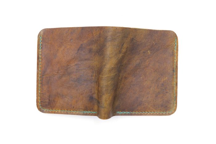 Vaughn Vintage 6 Slot Square Wallet