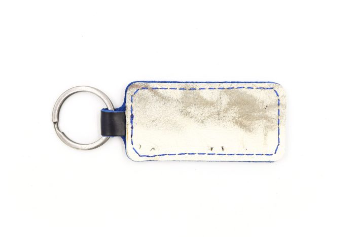 Vancouver White Keychain