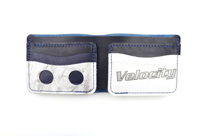 Vaughn White Waffle 6 Slot Bi-Fold Wallet