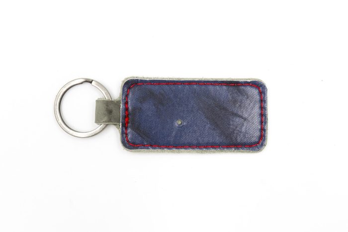 Winnipeg 2 Blue Keychain