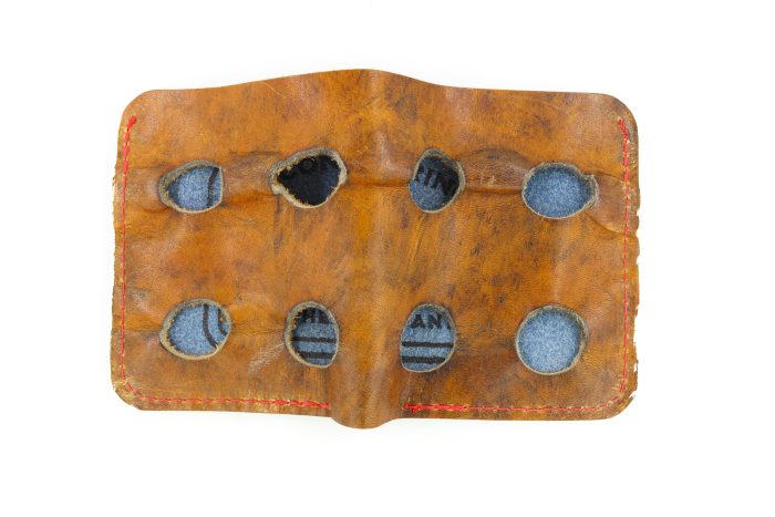 Waffle GM12 2 6 Slot Square Wallet